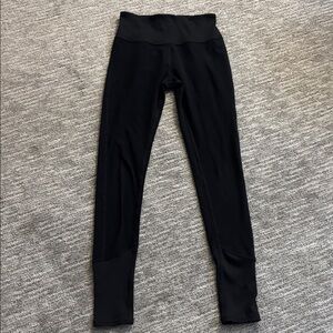 ALO Black High-Waisted Leggings medium